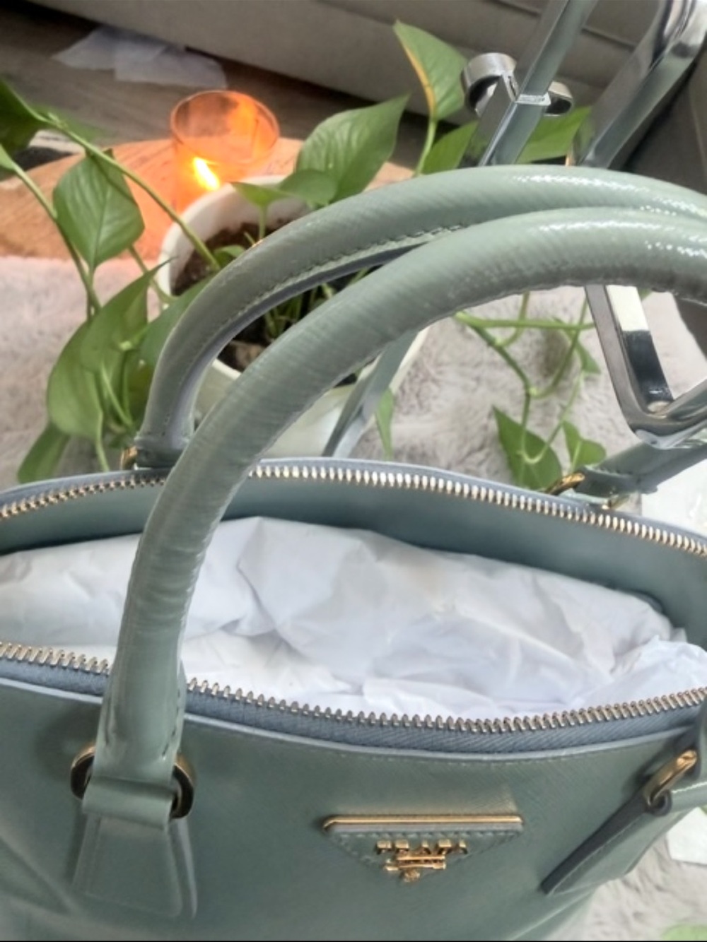 Prada Saffiano Leather Bag - Picture 4 of 10